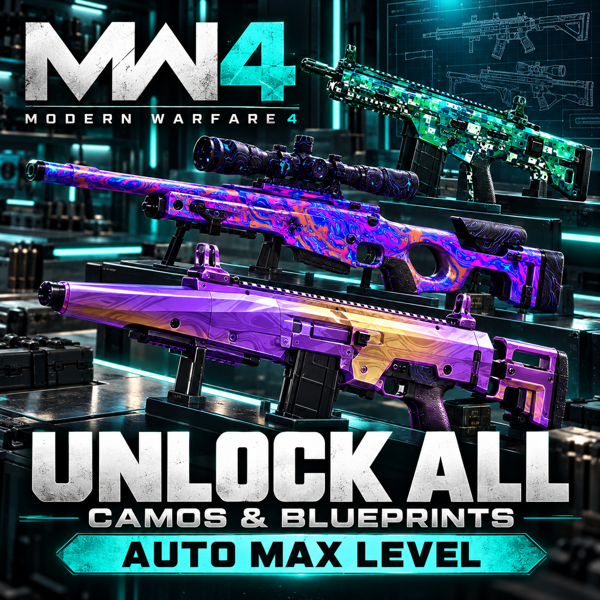 Modern Warfare 4 Permanent UnlockAll Service •Pre-Order•